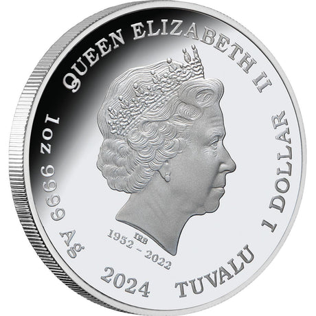 Deadly & Dangerous 2024 $1 Bluebottle 1oz Silver Proof Coin