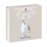 The Snowman 2023 50p Silver Proof Colour Coin