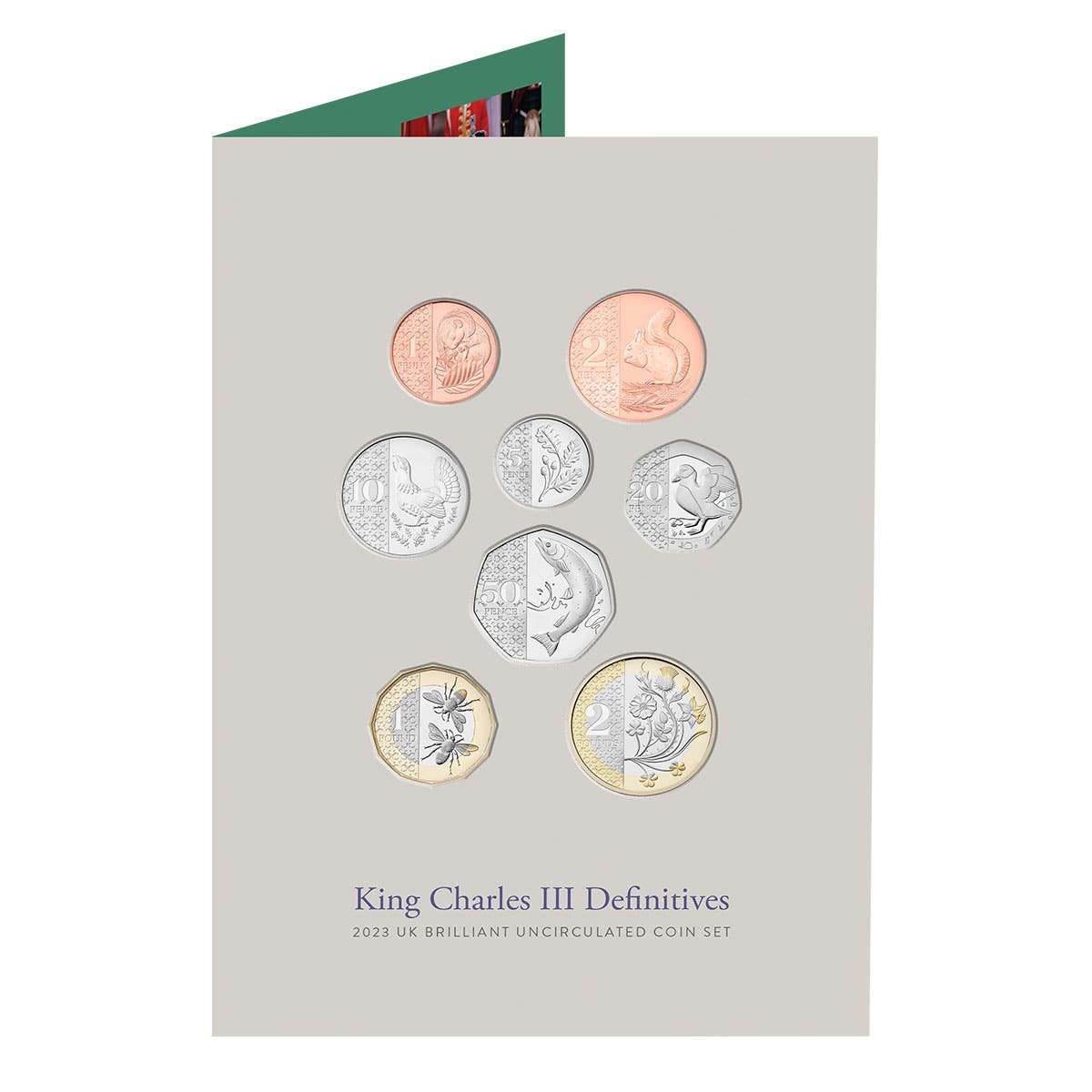 King Charles III 2023 Definitive Brilliant Uncirculated 8-Coin Set