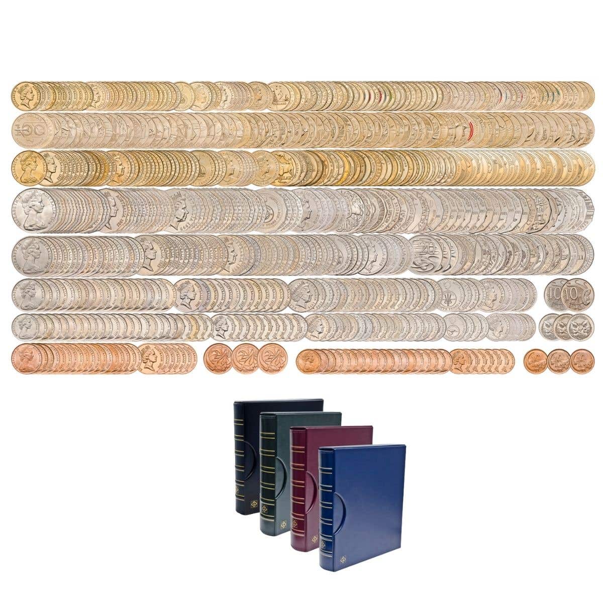 Australia 1966-2023 Uncirculated Decimal 592-Coin Collection