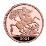 The Half Sovereign 2024 Gold Proof Coin