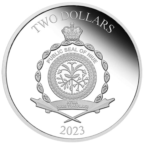 Fast & Furious 2023 $2 Colour 1oz Silver Proof Coin