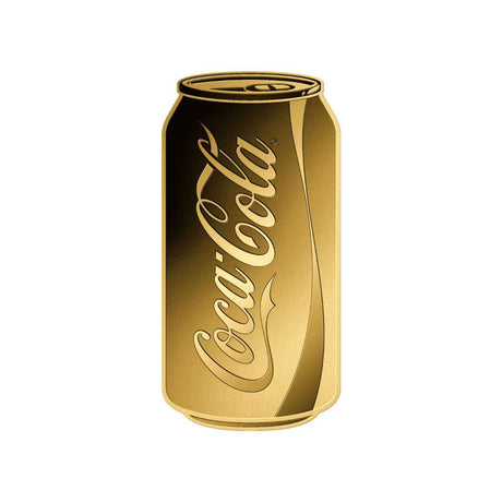 Coca-Cola Can 2023 3000Fr 1/1000oz Gold Coin in Card