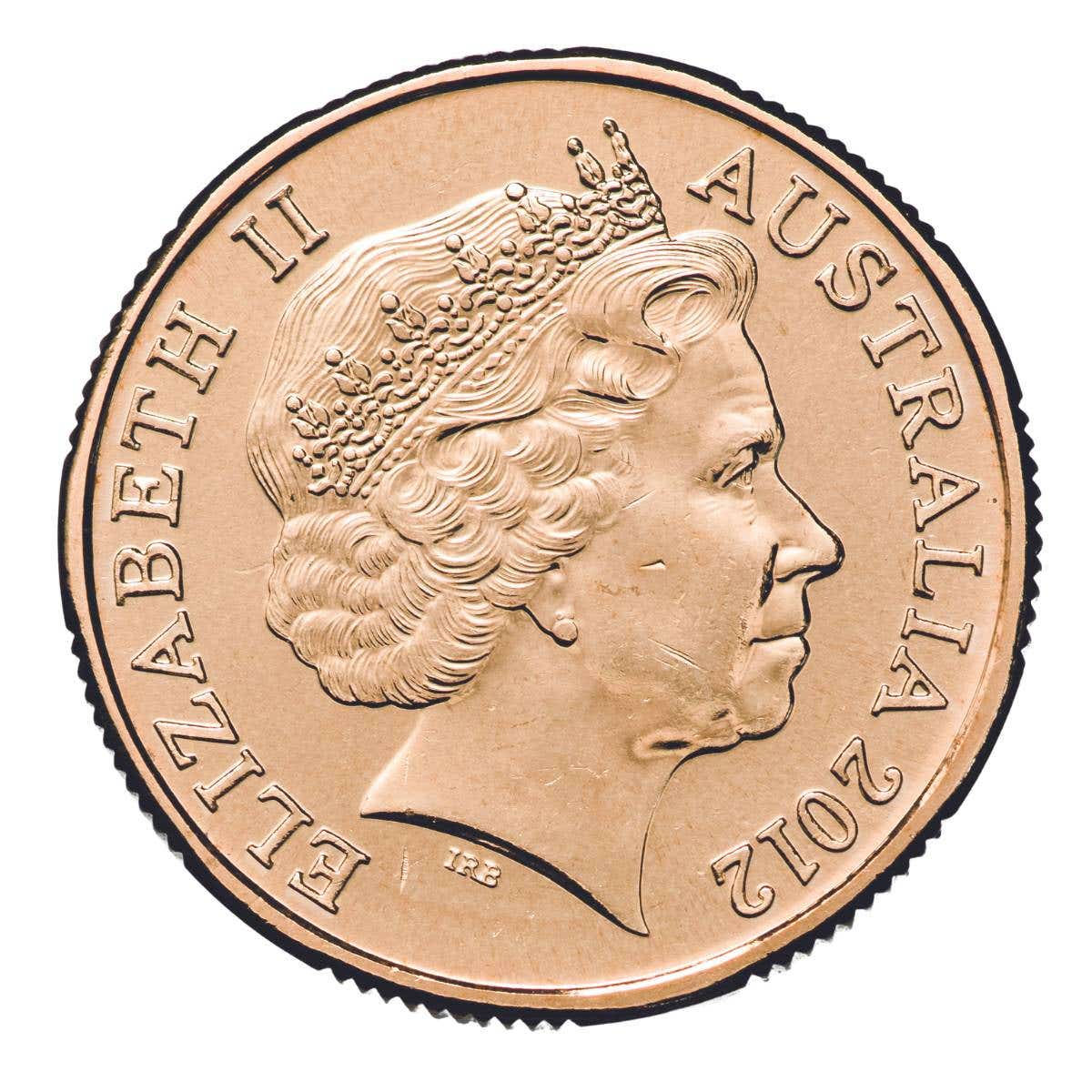 2012 $1 Wheat Sheaf Bluebell Counterstamp Al-Br Uncirculated Coin