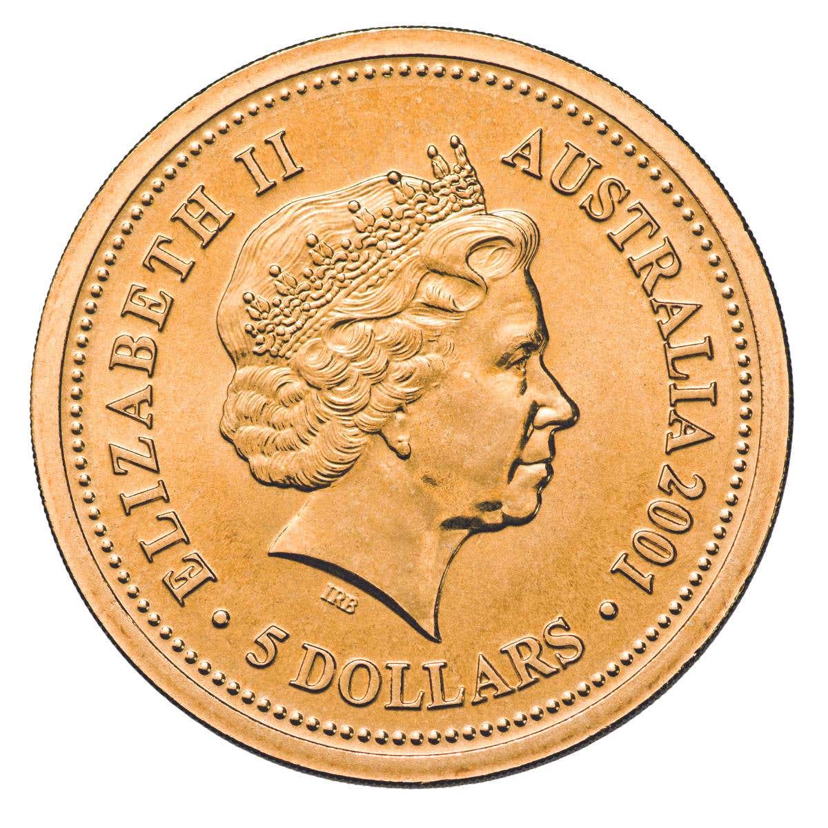 Australia Sir Donald Bradman 2001 $5 Aluminium-Bronze Uncirculated Coin