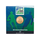 Australia 2003 $5 Rugby World Cup Aluminium-Bronze Uncirculated Coin