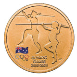 2004 $5 Sydney to Athens Al-Br Uncirculated Coin