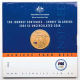 2004 $5 Sydney to Athens Al-Br Uncirculated Coin