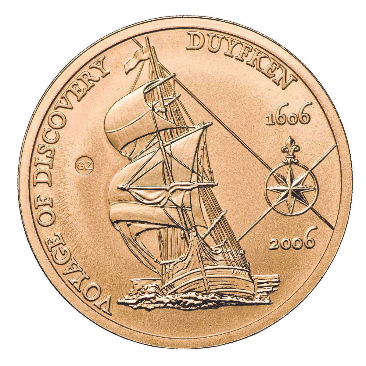 2006 $5 Duyfken Voyage of Discovery Al-Br Uncirculated Coin