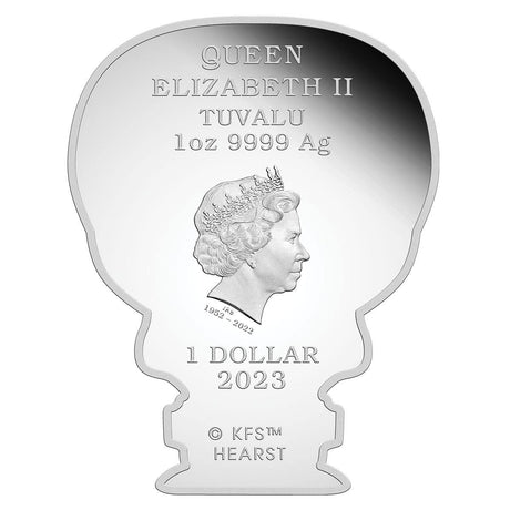 The Phantom 2023 $1 Mini 1oz Silver Uncirculated Coin