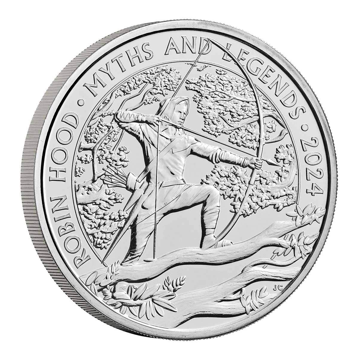 Myths and Legends Robin Hood 2024 £5 Cupro-Nickel Brilliant Uncirculated Coin