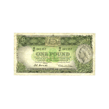 Queen Elizabeth II 1953-54 Commonwealth Bank 4-Note Set Fine-Very Fine