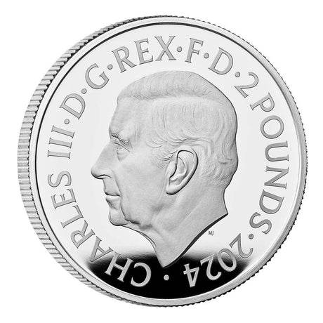 Tyrannosaurus Rex 2024 £2 1oz Silver Proof Coin
