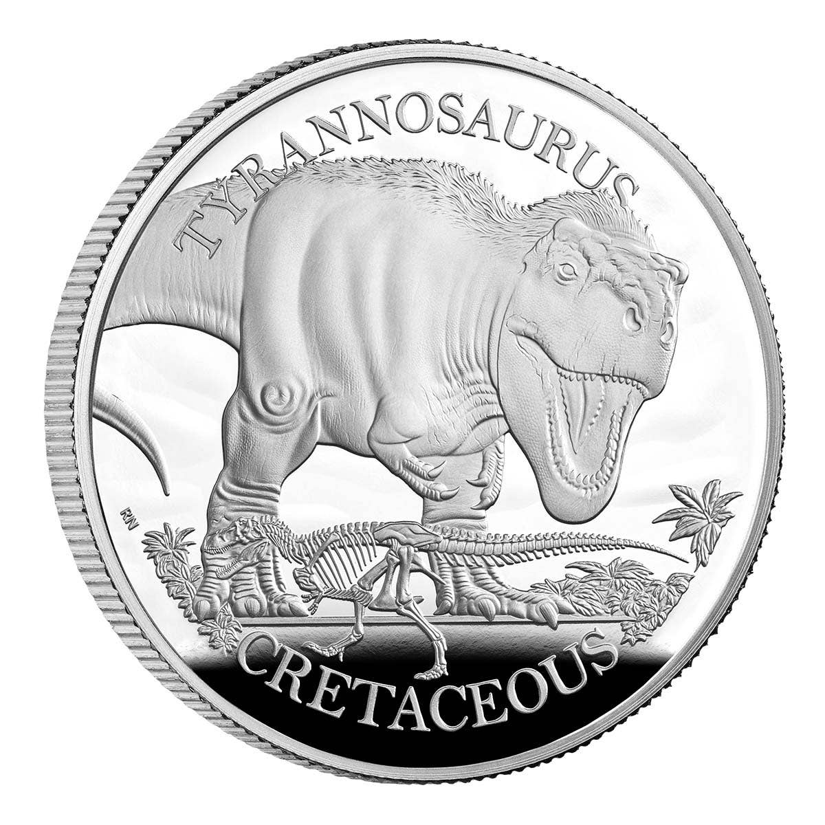 Tyrannosaurus Rex 2024 £2 1oz Silver Proof Coin