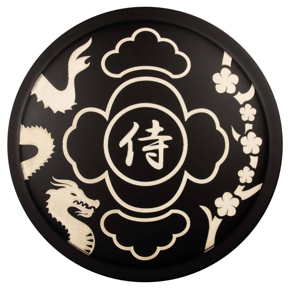 Samurai Helmet Shaped 2024 $10 10oz Silver Antique Coin