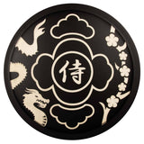 Samurai Helmet Shaped 2024 $10 10oz Silver Antique Coin