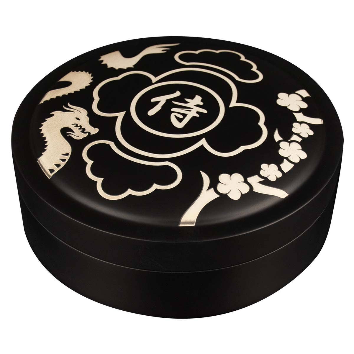 Samurai Helmet Shaped 2024 $10 10oz Silver Antique Coin