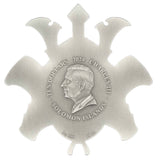 Samurai Helmet Shaped 2024 $10 10oz Silver Antique Coin