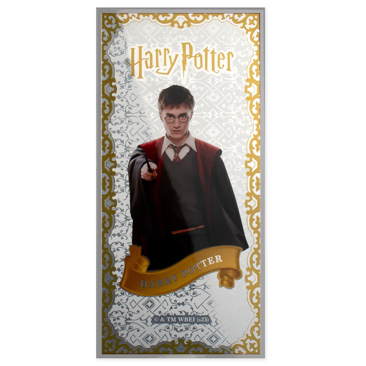 Harry Potter $1 Bookmark Silver Prooflike Coin