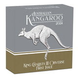 Australian Kangaroo 2024 $1 1oz Silver Proof Coin