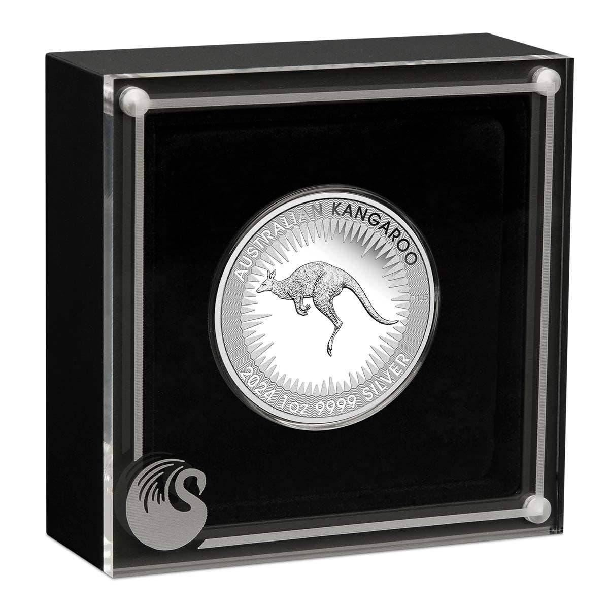 Australian Kangaroo 2024 $1 1oz Silver Proof Coin