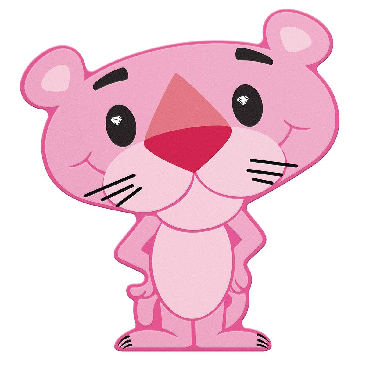 Pink Panther 60th Anniversary 2024 $1 1oz Silver Minted Mini Coin 