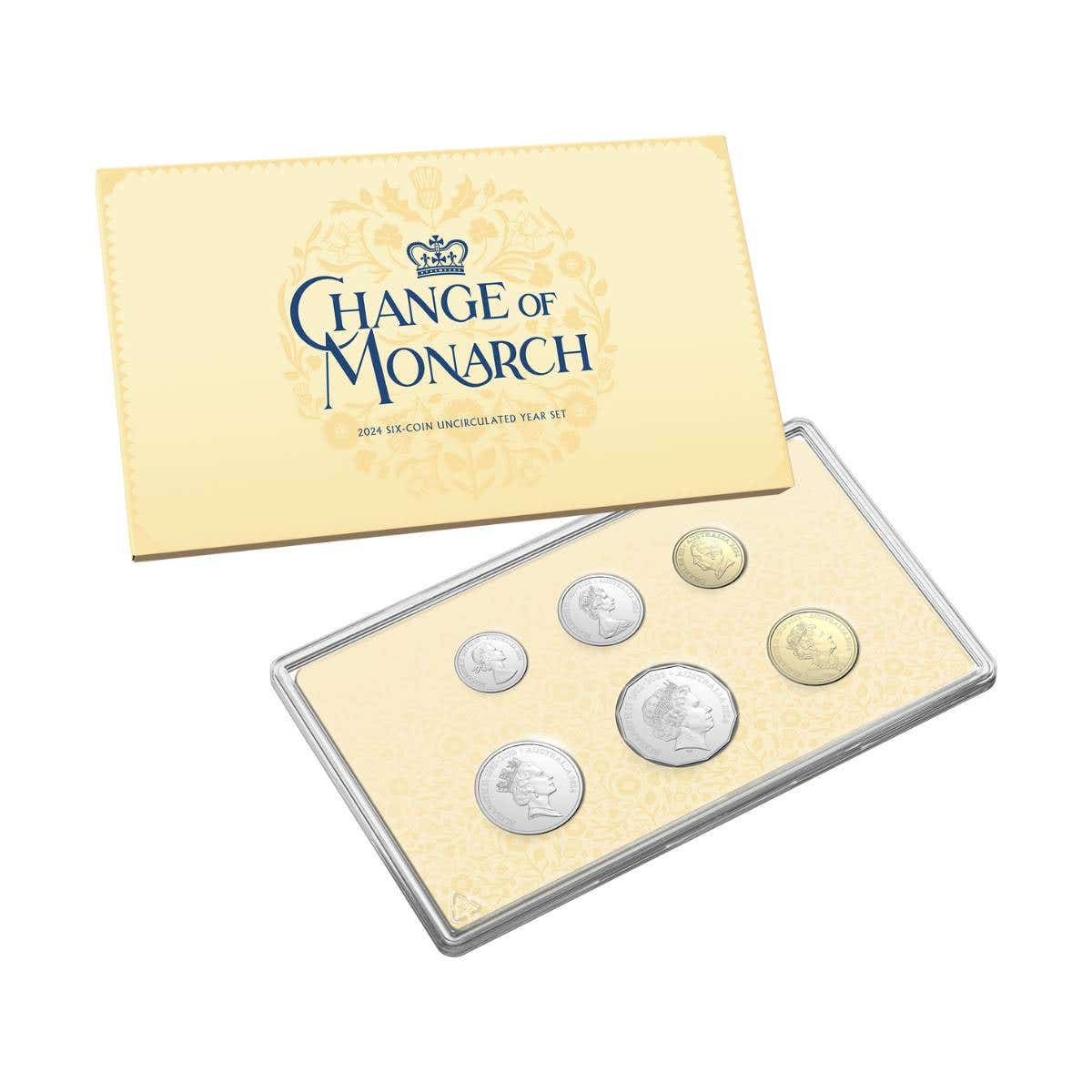 Australia 2024 Change of the Monarch Uncirculated 6-Coin Set