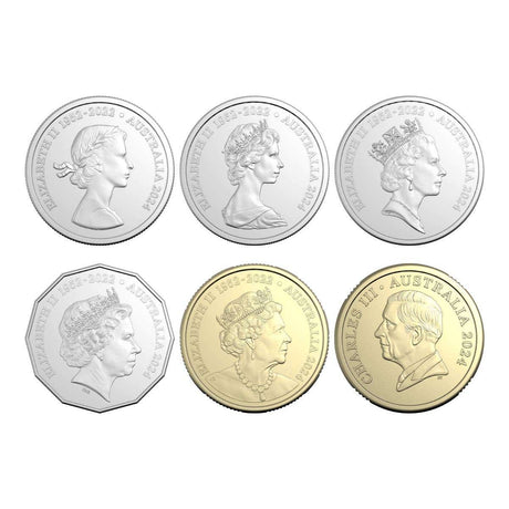 Australia 2024 Change of the Monarch Uncirculated 6-Coin Set