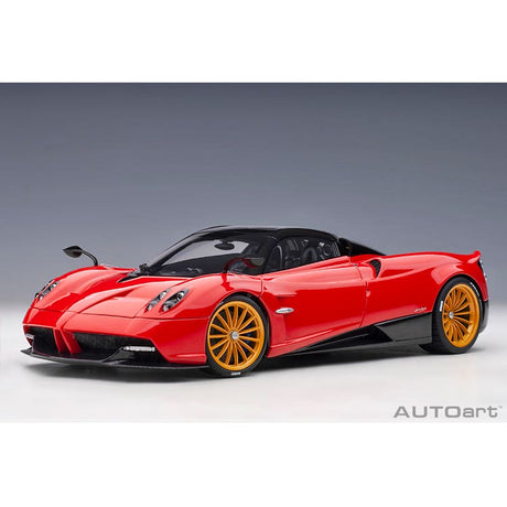 PAGANI HUAYRA ROADSTER (ROSSO MONZA/RED) - 1:18 Scale Composite Model Car