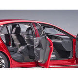LEXUS LS 500h (MORELLO RED METALLIC/BLACK INTERIOR) - 1:18 Scale Composite Model Car