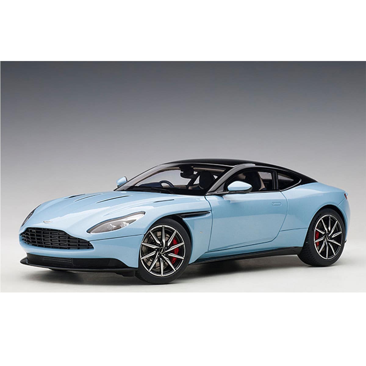 ASTON MARTIN DB11 (FROSTED GLASS BLUE ) - 1:18 Scale Composite Model Car