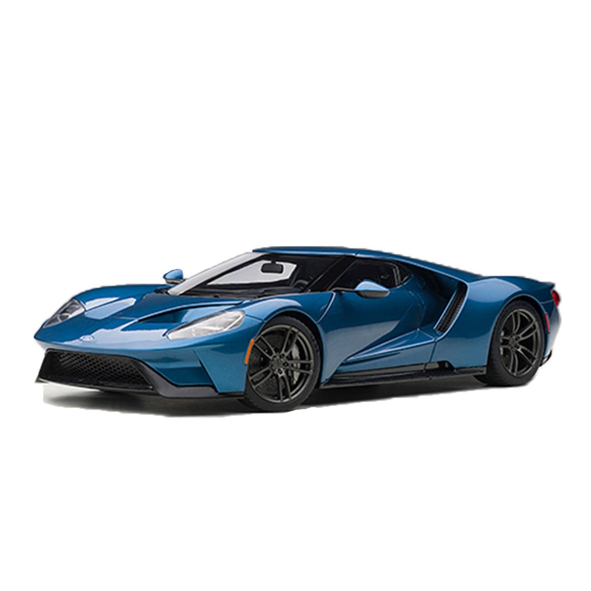 FORD GT 2017 (LIQUID BLUE) - 1:18 Scale Composite Model Car