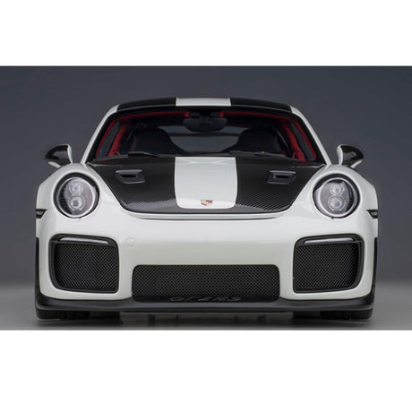 PORSCHE 911 (991.2) GT2 RS WEISSACH PACKAGE ( WHITE ) - 1:18 Scale Composite Model Car