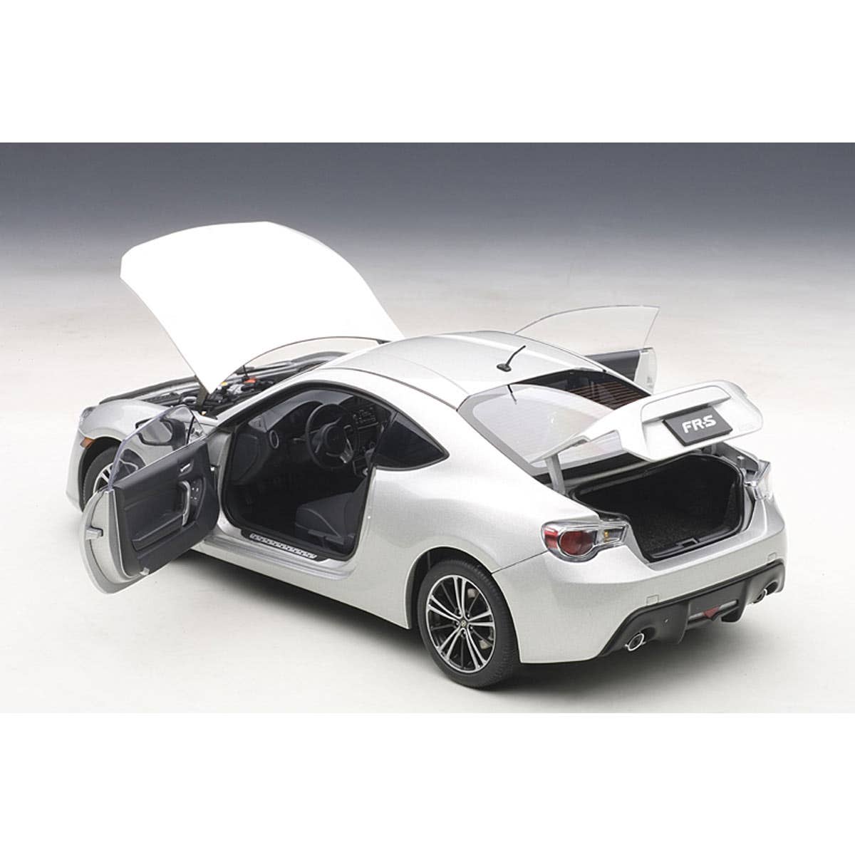Scion FR-S (Toyota 86) - 2012 - Silver - 1:18 Model Car