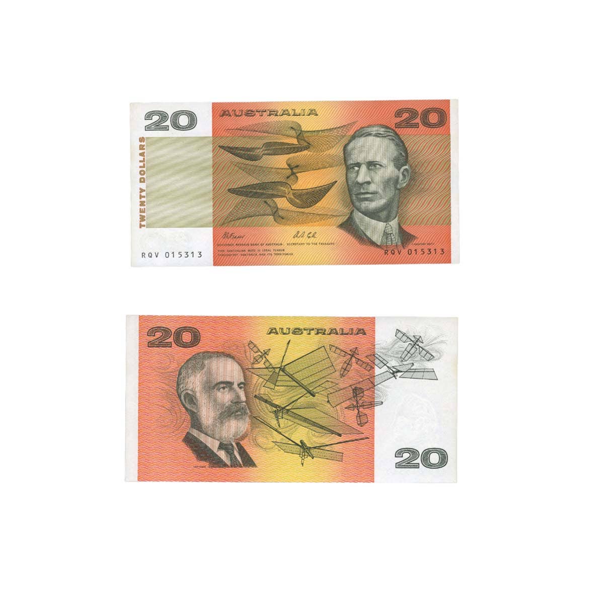 1991 $20 R413 Fraser/Cole Banknote Uncirculated