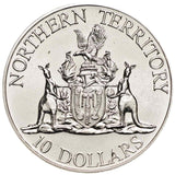 Australia 1992 $10 Northern Territory Silver Uncirculated Coin