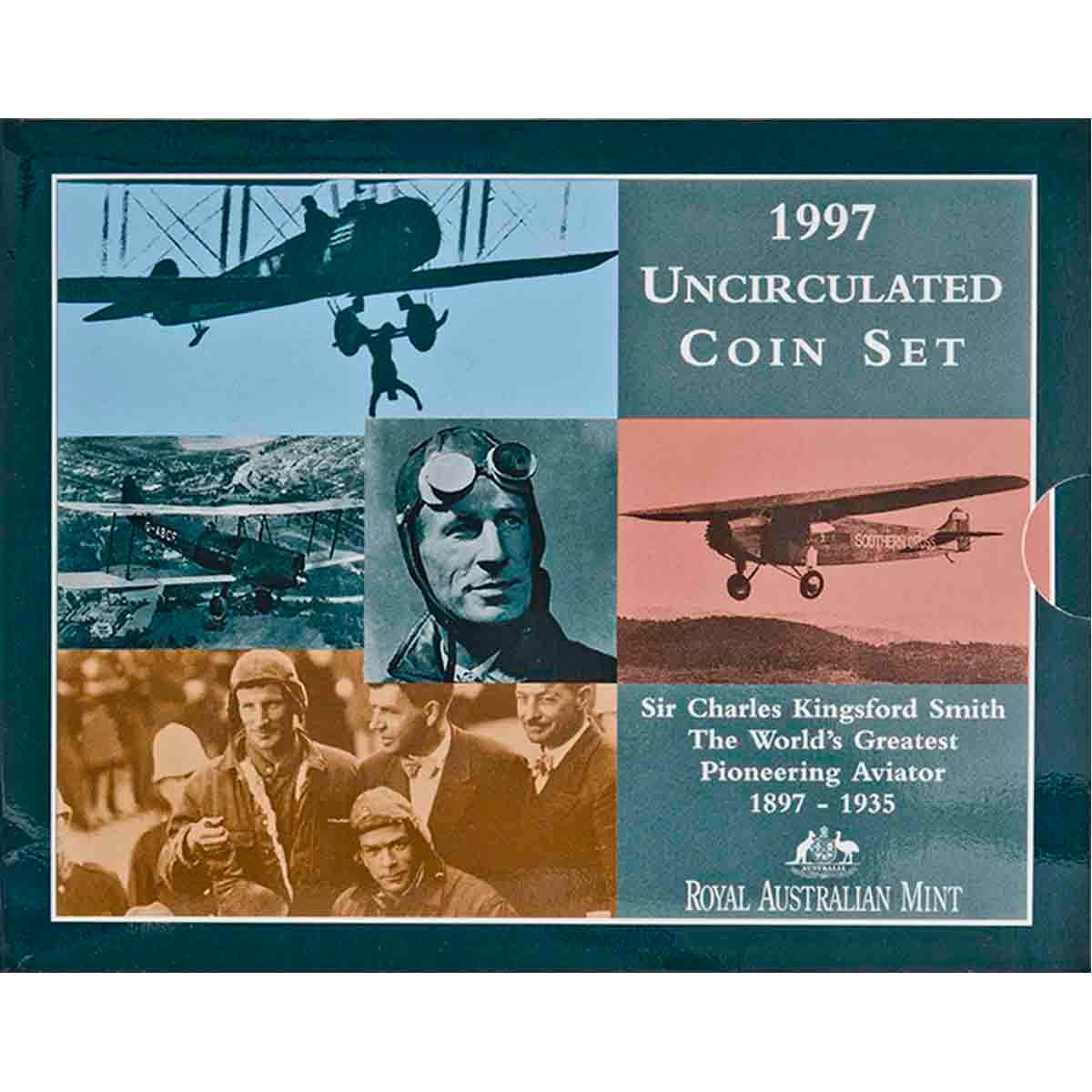 Australia Sir Charles Kingsford Smith 1997 6-Coin Mint Set
