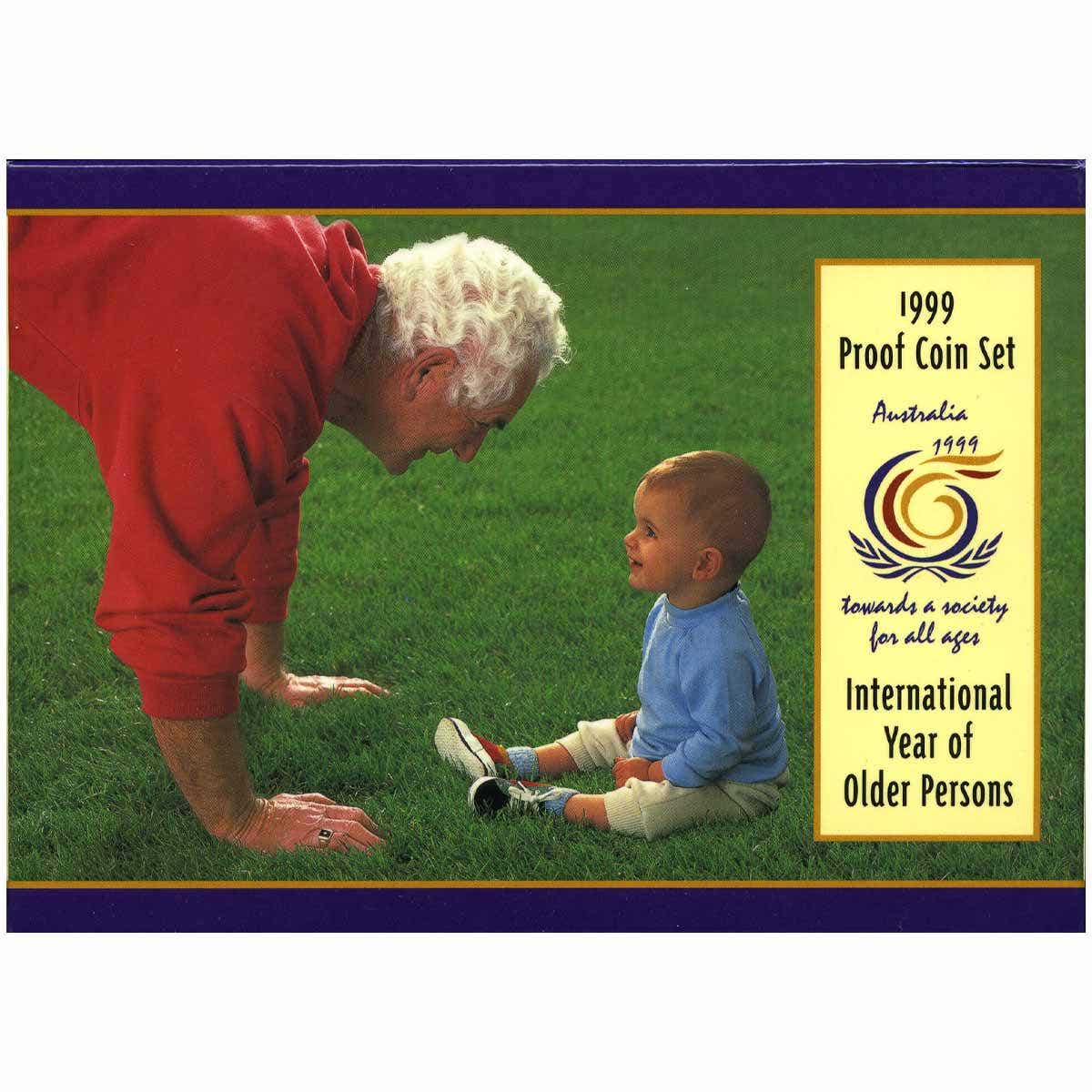 Australia International Year of Older Persons 1999 6-Coin Proof Set