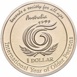 Australia International Year of Older Persons 1999 6-Coin Proof Set