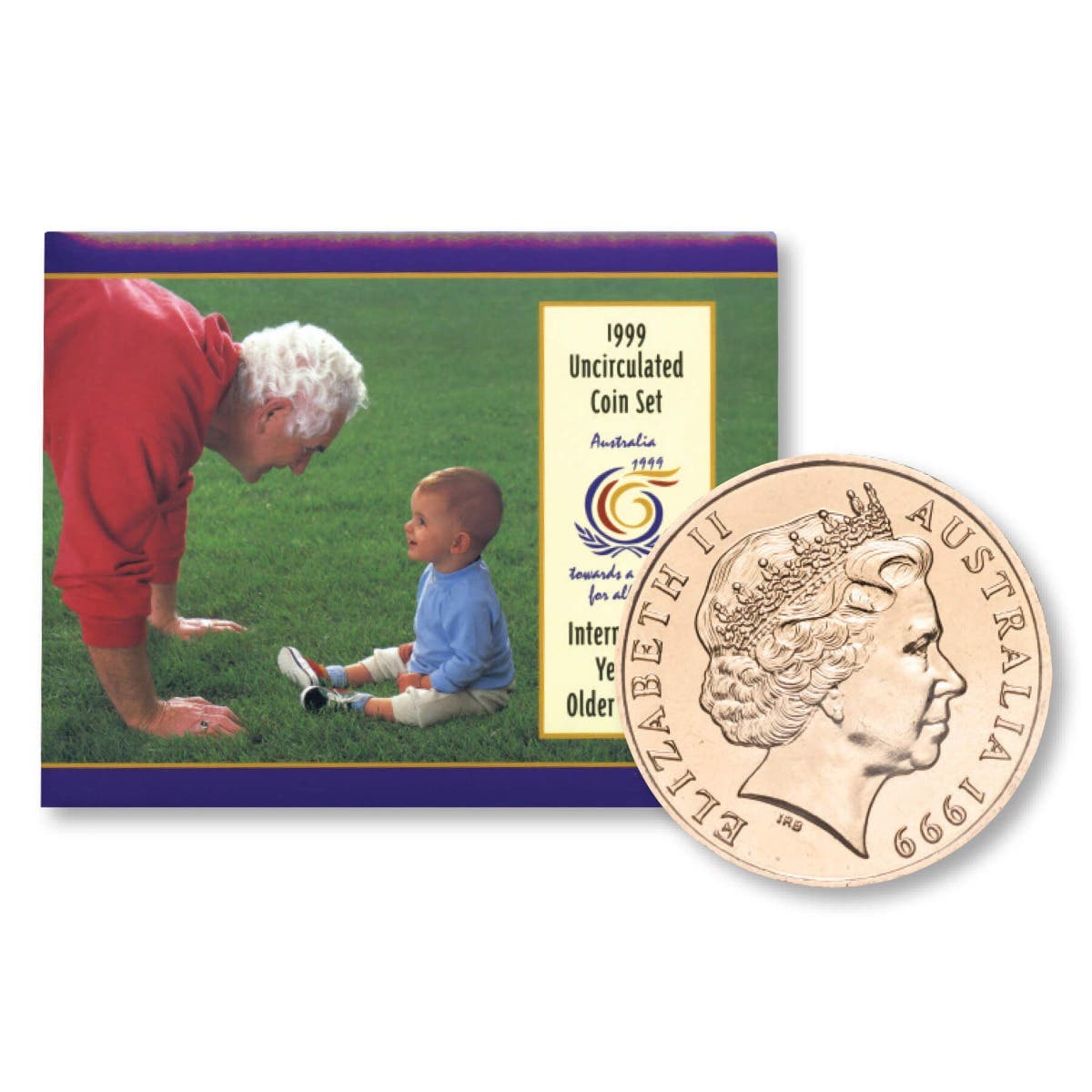Australia International Year of Older Persons 1999 6-Coin Mint Set