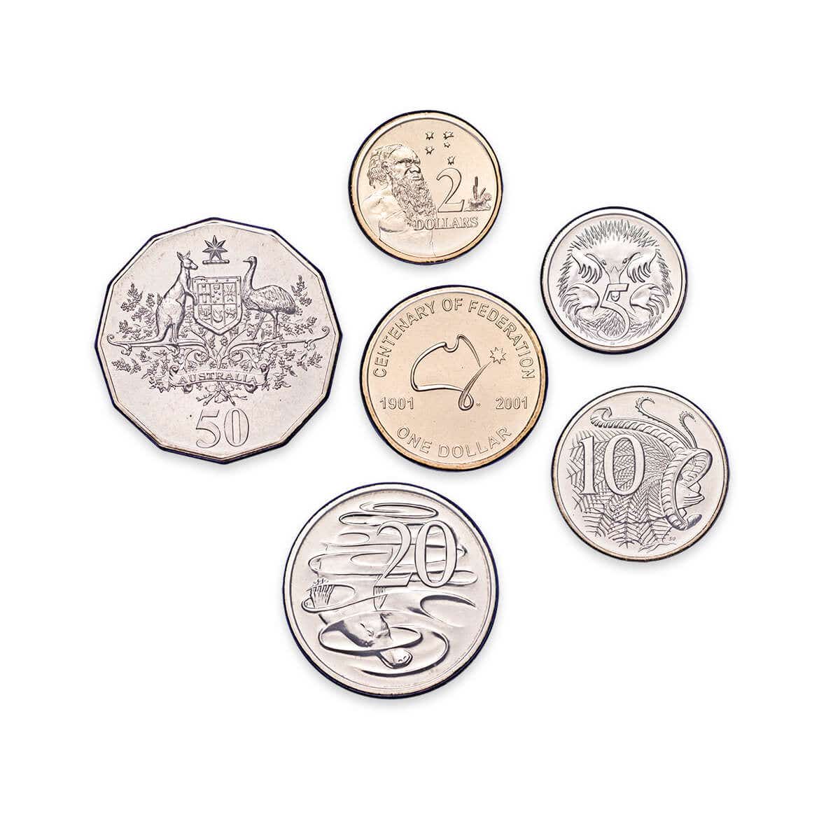 Australia Federation Centenary 2001 6-Coin Mint Set