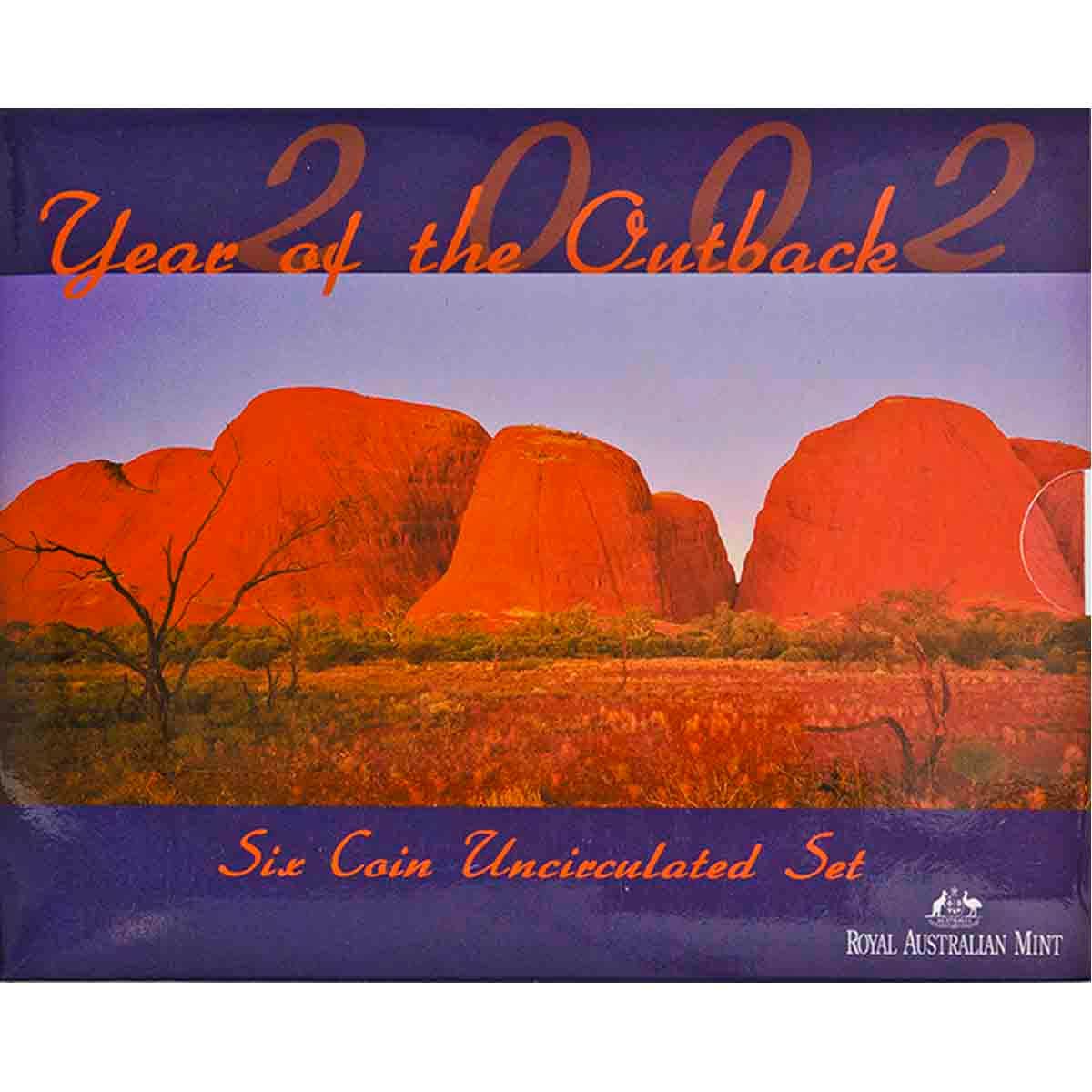 Australia Year of the Outback 2002 6-Coin Mint Set