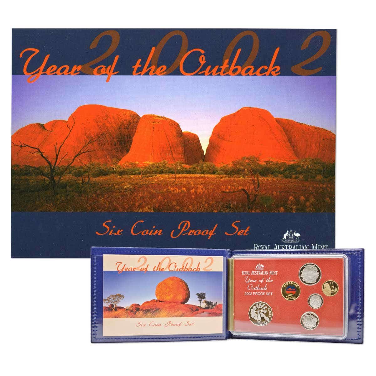 Australia Year of the Outback 2002 6-Coin Proof Set