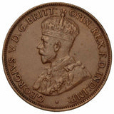 1923 Halfpenny Very Fine