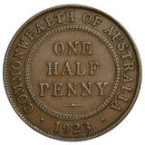 1923 Halfpenny Fine