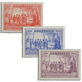 1938 NSW Sesquicentenary Trio Mint Unhinged