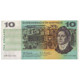 1967 $10 R302 Coombs/Randall about Uncirculated