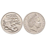 1998-1999 20c Platypus Pair Uncirculated