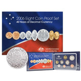 Australia Decimal Currency 40th Anniversary 2006 8-Coin Proof Set