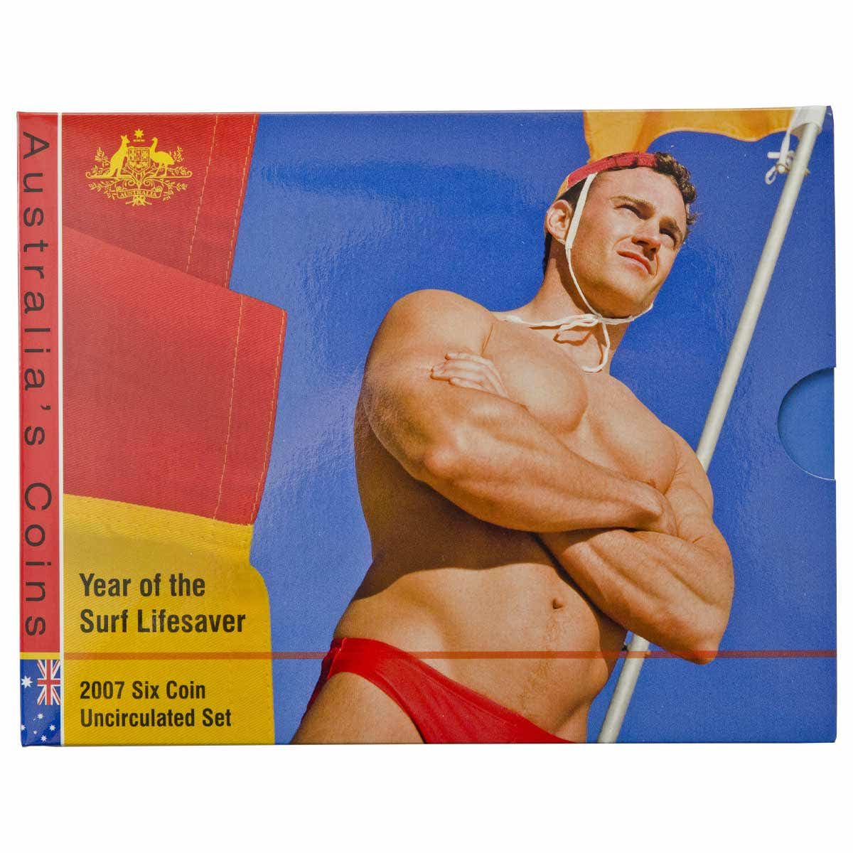 Australia Year of the Surf Lifesaver 2007 6-Coin Mint Set